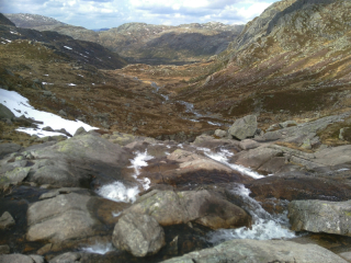 Foto ansehen View towards Blåfjellenden