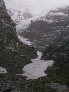 Foto ansehen Briksdal glacier (or what is left of it - scroll down)