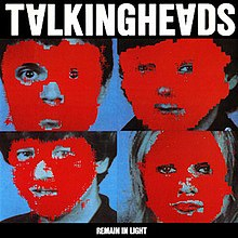 LP Cover of Talking Heads, Remain In Light 